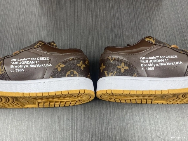LOW x OW Air Jordan AJ1 1 Off-Louis 0724